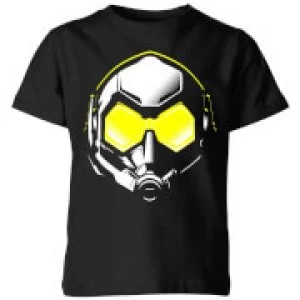 Ant-Man And The Wasp Hope Mask Kids T-Shirt - Black - 11-12 Years