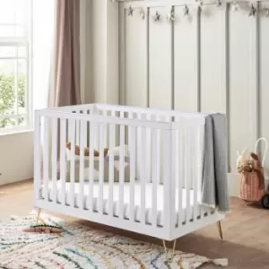 Babymore Kimi Cot Bed - White