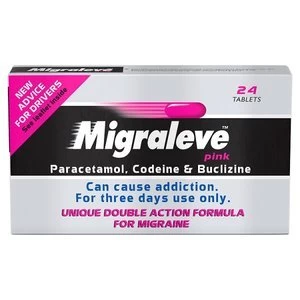 Migraleve Pink Migraine Relief Tablets 24s