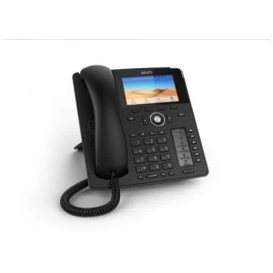 Snom D785 IP phone Black Wired handset TFT 12 lines