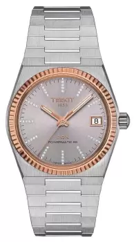 Tissot T9312074133600 Womens PRX Powermatic 80 Diamond Watch