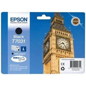 Epson Big Ben T7031 Black Ink Cartridge