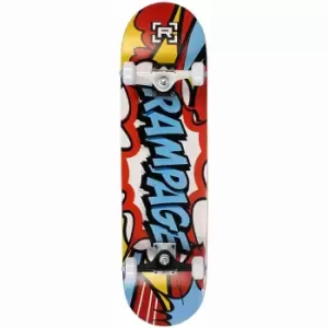 Rampage Comic Art Complete Skateboard