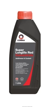 Super Longlife Antifreeze & Coolant - Concentrated - 1 Litre SLA1L COMMA