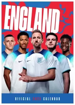 England Football Team A3 Calendar