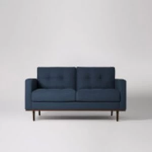 Swoon Berlin Smart Wool 2 Seater Sofa - 2 Seater - Indigo