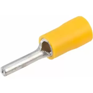 Yellow 14mm Pin Terminal Pack of 100 - Truconnect