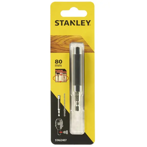 Stanley Magnetic Bit Holder And Sleeve 80mm - STA62407-XJ
