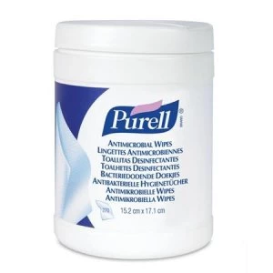 Purell Antimicrobial Wipes Canister 270 Wipes