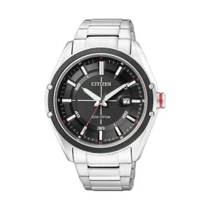 Citizen Eco-Drive Mens Stainless Steel Watch BM6890-50E