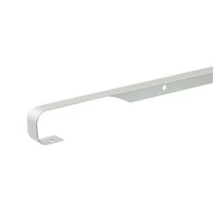 Unika Silver etch Aluminium Kitchen worktop butt joint trim