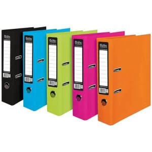 Pukka Brights Lever Arch File A4 Assorted Pack of 10 BR-9448