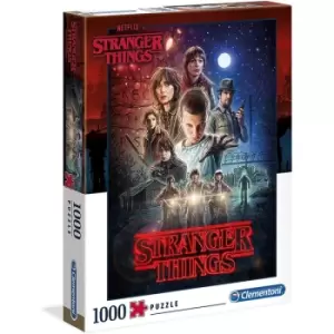 Clementoni Stranger Things Jigsaw Puzzle - 1000 Pieces