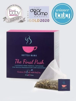 HotTea Mama Herbal Tea - The Final Push - Raspberry