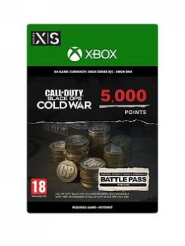 Call of Duty Black Ops Cold War 5000 Points Xbox One Series X