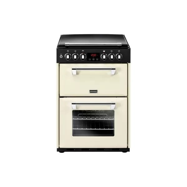 Stoves Richmond600DF 60cm Dual Fuel Cooker - Cream - A/A Rated