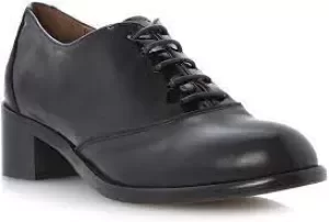 Bertie Black Leather 'Fill' Lace-Up Shoes - 4