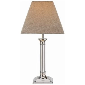 Village At Home Nelson Table Lamp - Chrome