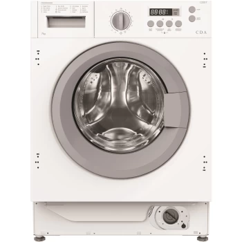 CDA CI327 7KG 1400RPM Integrated Washing Machine