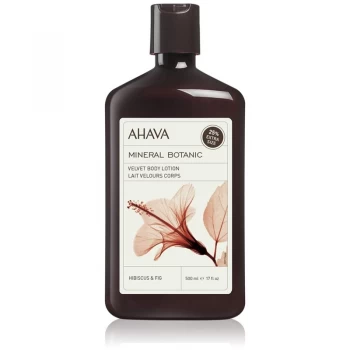 Ahava Mineral Botanic Hibiscus & Fig Velvet Body Lotion Hibiscus and Fig 500ml