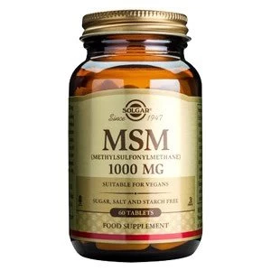 Solgar MSM 1000 mg Tablets 120 Tablets