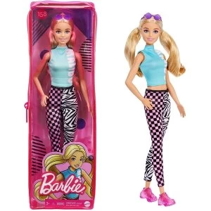 Barbie Fashionistas Blonde Hair with Malibu Dress and Leggings Doll