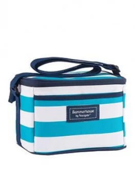 Coast Aqua Stripe Personal Cool Bag - 4L
