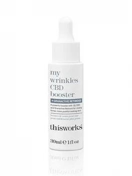 this works My Wrinkles CBD Booster and Granactive Retinoid