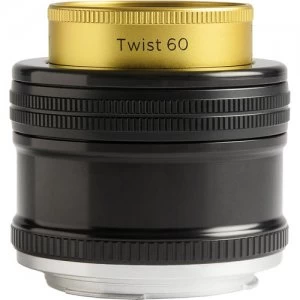 Lensbaby Twist 60mm f/2.5 Lens for Nikon F Mount - Black