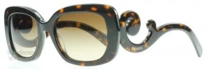 Prada Minimal Baroque Sunglasses Tortoise 2AU6S1 54mm