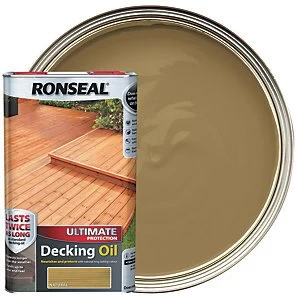 Ronseal Ultimate Protection Decking Oil - Natural 5L
