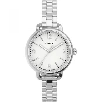 Timex White And Silver 'Essential Collection' Watch - TW2U60300