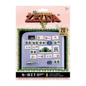The Legend of Zelda Fridge Magnets Retro