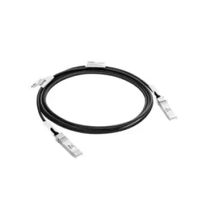 Aruba a HP Enterprise company R9D20A fibre optic cable 3m SFP+ Black Silver