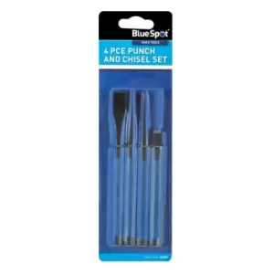 4 Piece Punch and Chisel Set