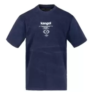 Kangol Wash T Shirt Mens - Blue