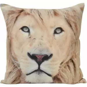 Riva Home Animal Lion Cushion Cover (45x45cm) (Multi) - Multi