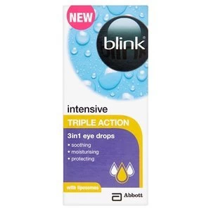 Blink Intensive Triple Action 3 In 1 Eye Drops 10ml