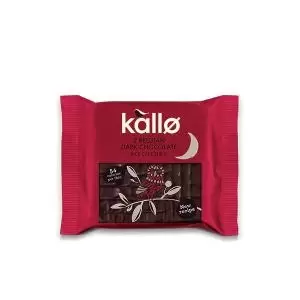 Kallo Belgian Dark Chocolate Rice Cake Thins Two Pack Pack of 30