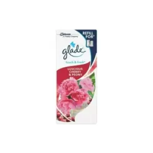 Glade Touch and Fresh Luscious Cherry and Peony Air Freshener Refill 10ml - wilko
