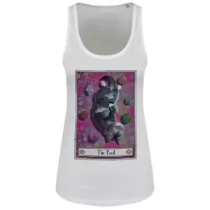 Deadly Tarot Womens/Ladies The Fool Felis Vest Top (XL) (White)