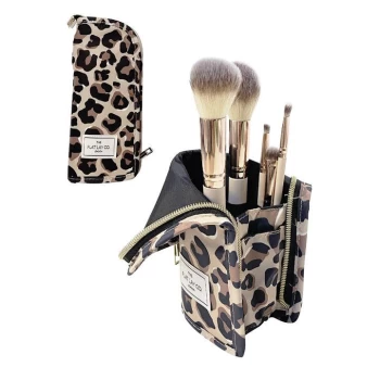 The Flat Lay Co. Brush Holder - Beige Leopard