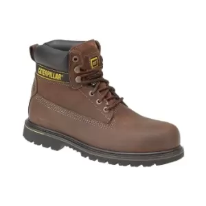 Caterpillar Holton SB Safety Boot / Mens Boots / Boots Safety (14 UK) (Brown) - Brown
