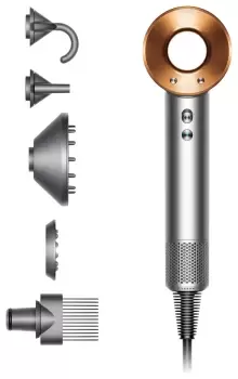 Dyson HD07 Supersonic Hair Dryer - Bright Nickel / Copper