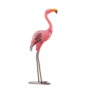 Garden Gear Metal Flamingo Garden Ornament
