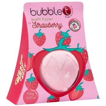 Bubble T Bath Fizzer - Strawberry 150ml