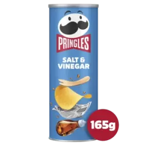 Pringles Salt & Vinegar Crisps 12 x 165g
