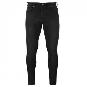 883 Police Strap Trousers - Black