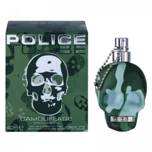 Police To Be Camouflage Eau de Toilette For Him 40ml