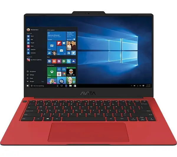 AVITA Liber V 14" Laptop - AMD Ryzen 5, 128GB SSD, Red, Red
